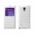 Galaxy Note 4 S-View Flip Cover -Frost White