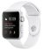 Apple Watch 42mm Silver Aluminium Case with White Sport Band -MNPJ2