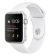 Apple Watch  38mm Silver Aluminium Case with White Sport Band -MNNW2