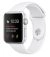 Apple Watch 38mm Silver Aluminium Case with White Sport Band-MNNG2