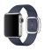 MJ352 Apple watch - 38mm Stainless Steel Case with Midnight Blue Modern Buckle
