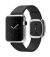 MJYM2 Apple Watch -38mm Stainless Steel Case with Black Modern Buckle