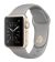 mnp22 Apple Watch -38mm Gold Aluminum Case with Concrete Sport Band