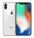 Apple iPhone X 256GB  Silver with facetime