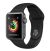 Apple Watch Series 3 (GPS) -38mm Space Gray Aluminum Case with Black Sport Band-MQKV2