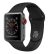 Apple Watch Series 3 (GPS + Cellular) -38mm Space Gray Aluminum Case with Black Sport Band-MQJP2