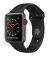 Apple Watch Series 3 (GPS + Cellular) -42mm Space Gray Aluminum Case with Black Sport Band-MQK22