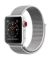 Apple Watch Series 3 (GPS + Cellular) -38mm Silver Aluminum Case with Seashell Sport Loop-MQJR2