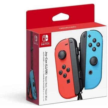 Nintendo Switch Joy-Con Controller - (L)/(R) Neon Red/Neon Blue
