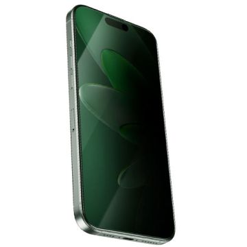 Green Lion - Picasso 3D Privacy Glass with Alignment Tray for iPhone 16 Plus