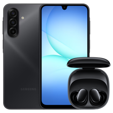 Galaxy A17 4G 128GB 6GB RAM + Redmi Buds 6 Play + Back Case & Screen Protector - Bundle
