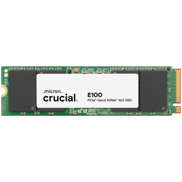 Crucial E100 480GB PCIe Gen4 NVMe M.2 SSD - CT480E100SSD8