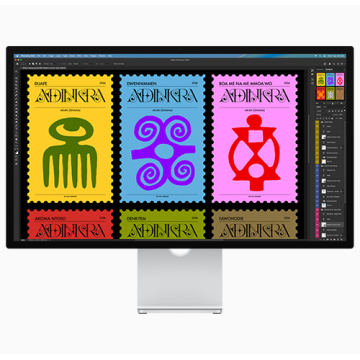 Apple Studio Display (2026) Nano-texture glass 27-inch 5K Retina display with Tilt- and height-adjustable stand - MFF04