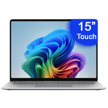 Surface Laptop (8th Edition) 1TB SSD 16GB RAM Snapdragon X2 Elite (12 Core) 15" Touch Win11 English KB Platinum