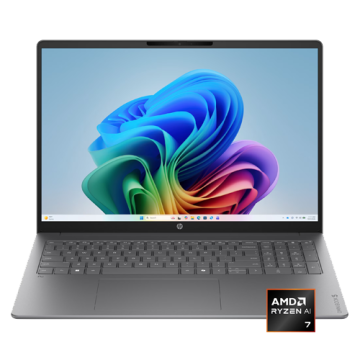 HP OmniBook 5 16" Laptop Next Gen AI PC 2K IPS Touch AMD Ryzen AI 7 445 16GB RAM 1TB SSD