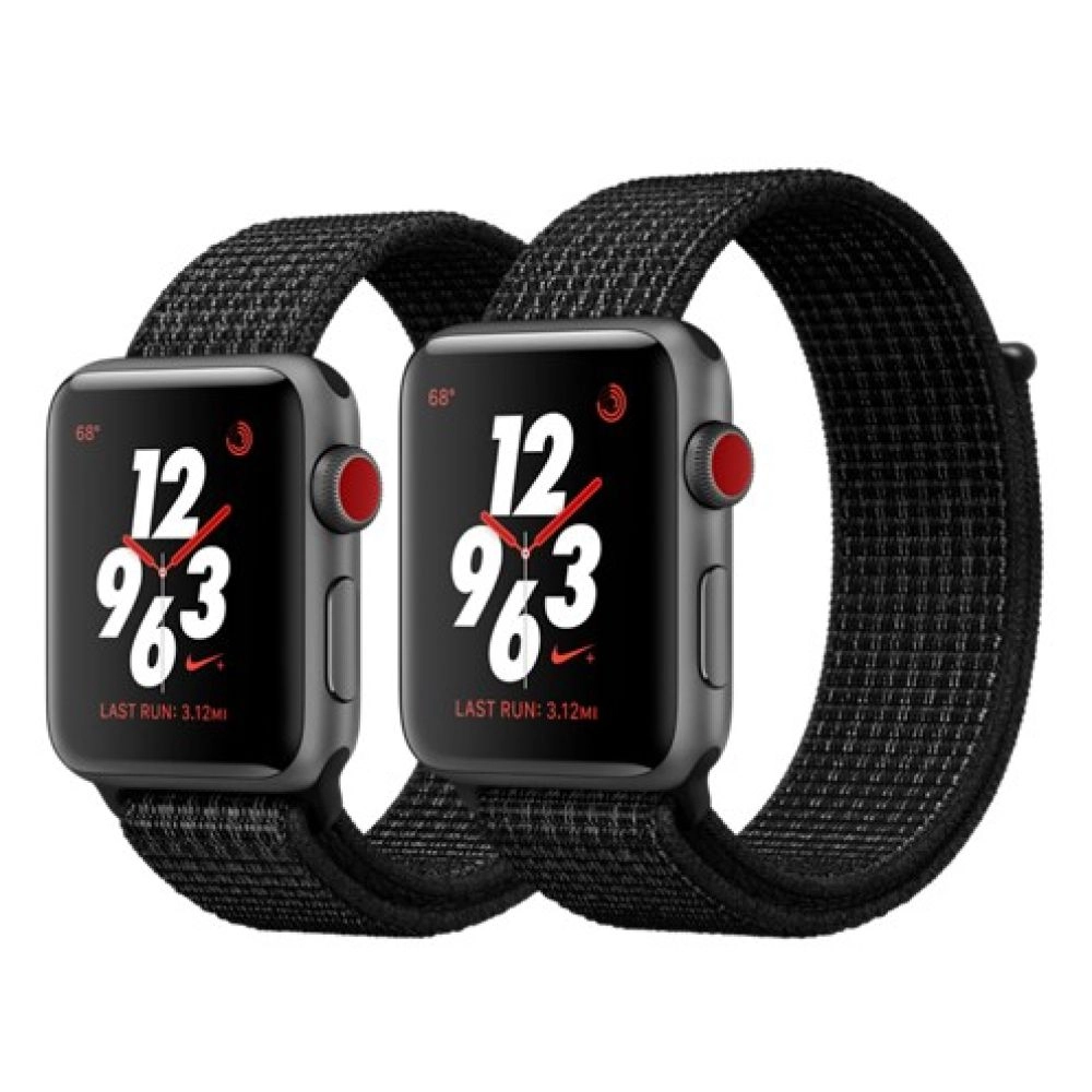 Apple watch nike+ series 3 gps + cellular mm space gray