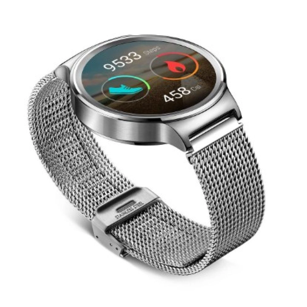 Huawei watch stainless steel with stainless steel mesh band price in dubai