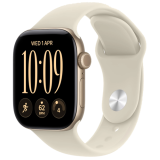 Apple Watch Series 12 GPS Light Gold Aluminium Case with Sand Sport Band