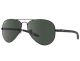 Ray-Ban Black Frame Carbon Fibre Unisex Sunglasses RB8307 002 58inch