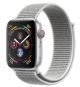 Apple Watch Series 4 GPS + Cellular 44mm Silver Aluminum Case with Seashell Sport Loop -MTVT2AE