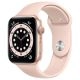 Apple Watch Series 6 GPS 44mm Gold Aluminum Case with Pink Sand Sport Band
