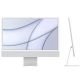Apple iMac 24-inch 2021-M1,512GB,8GB RAM,English KB, Silver MGPD3